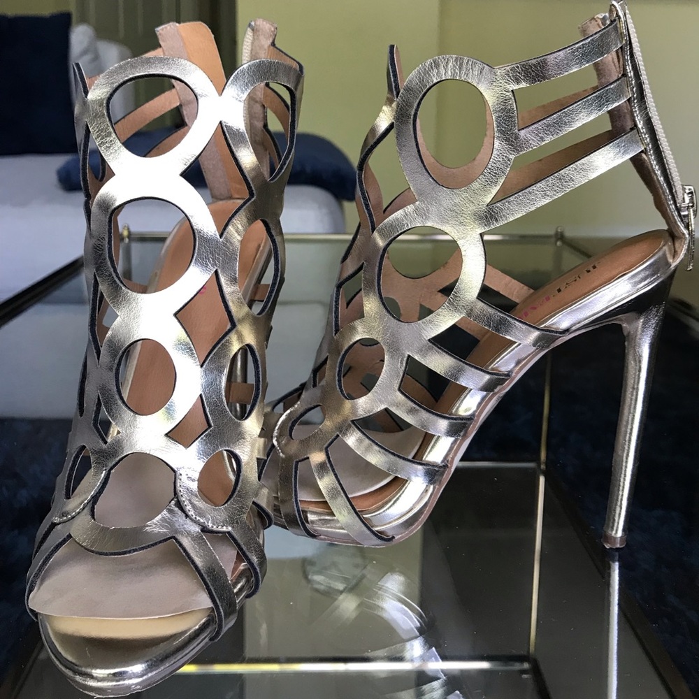 JustFab cutout sandals